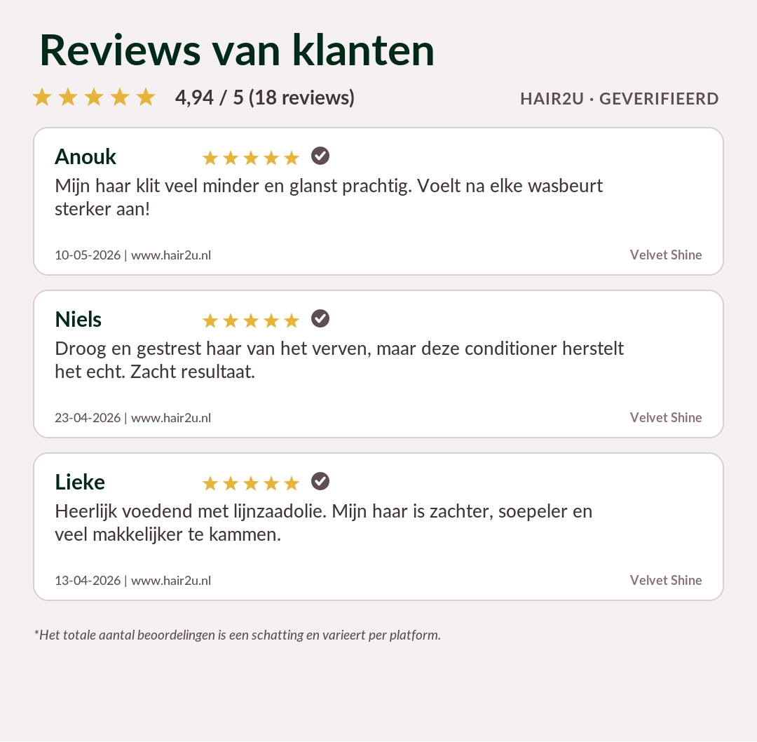 Klantervaringen met Velvet Shine